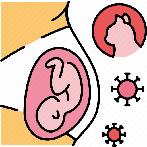 Toxoplasmosis, pregnant, woman, cat icon - Download on Iconfinder
