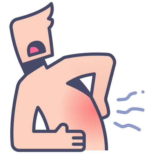 Ache, back, backache, health, injury, pain, painful icon - Free download