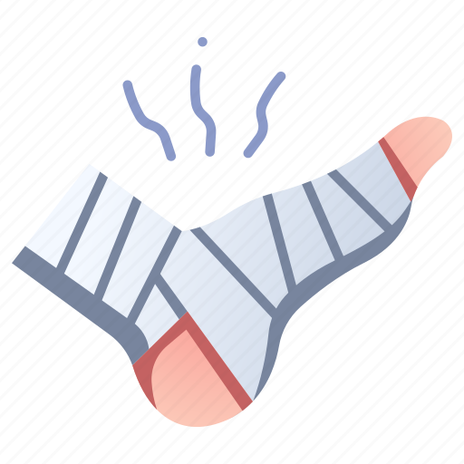 Accident, foot, injury, leg, pain, patient, treatment icon - Download on Iconfinder