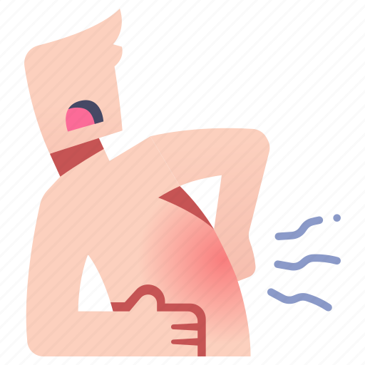 Back, backache, health, injury, medical, pain, painful icon - Download on Iconfinder