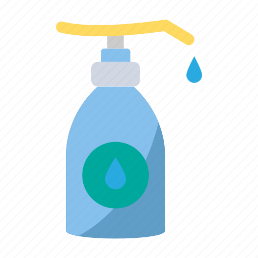 Cleaner, cleaning, disinfection, hand wash, liquid soap, sanitizer icon - Download on Iconfinder