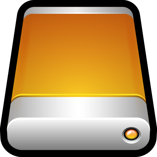 Disk, drive, generic, mac, removable, storage icon - Free download