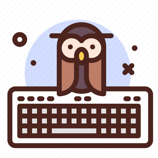 Owl, school, tele, internet icon - Download on Iconfinder