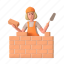 brick wall, bricks, masonry, masonry work, masonry wall, construction, architecture, labor, builder