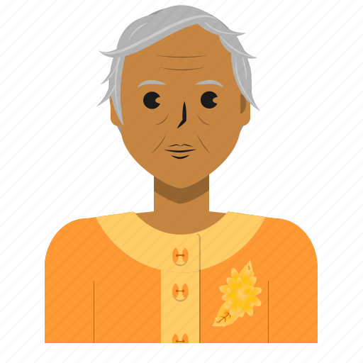 Avatar, old woman, person, user, woman icon - Download on Iconfinder