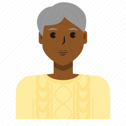 Avatar, old woman, person, user, woman icon - Download on Iconfinder