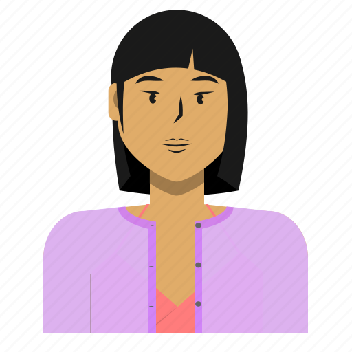 Asian, avatar, casual, person, user, woman icon - Download on Iconfinder