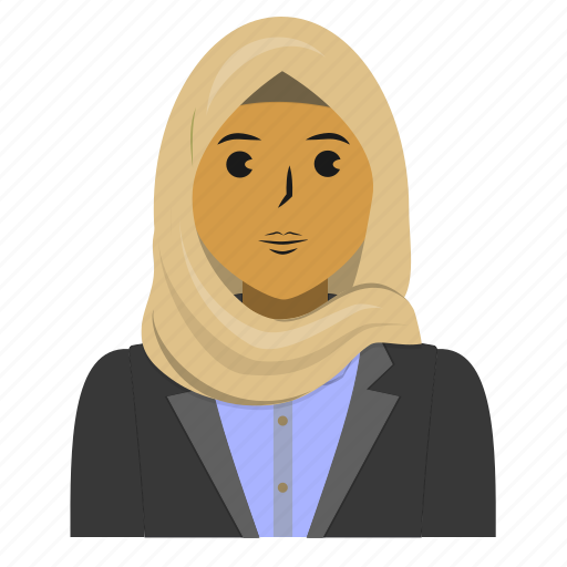 Avatar, business, muslim, person, student, user, woman icon - Download on Iconfinder