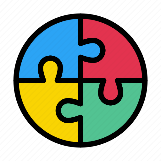 Teamwork, solution, puzzle, strategy, jigsaw icon - Download on Iconfinder