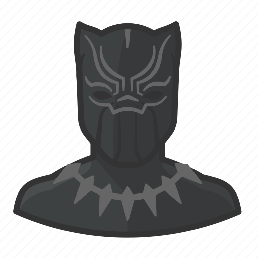 Black Comic Panther Superhero Icon Download On Iconfinder