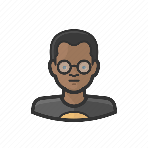African, boy, child, glasses, kid icon - Download on Iconfinder