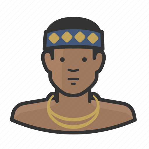 Headdress, man, traditional, tribesman icon - Download on Iconfinder