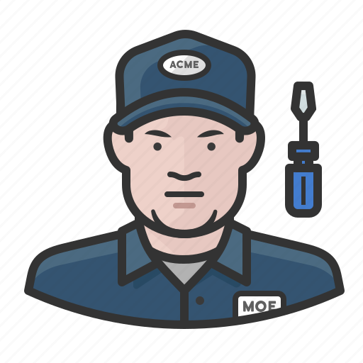 Caucasian, electrician, man, technician icon - Download on Iconfinder