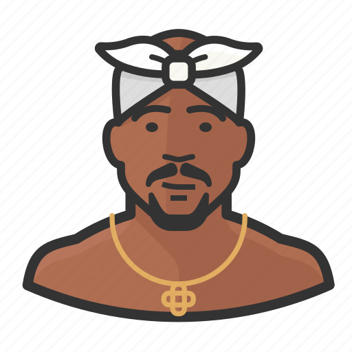 Musician, rapper, singer, tupac icon - Download on Iconfinder