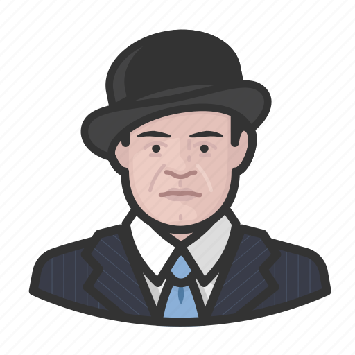 Avatar, bowler hat, man, suit icon - Download on Iconfinder