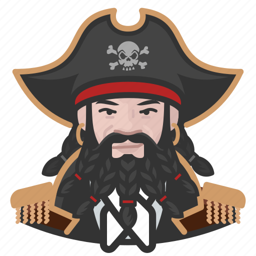Avatar, caucasian, man, pirate icon - Download on Iconfinder
