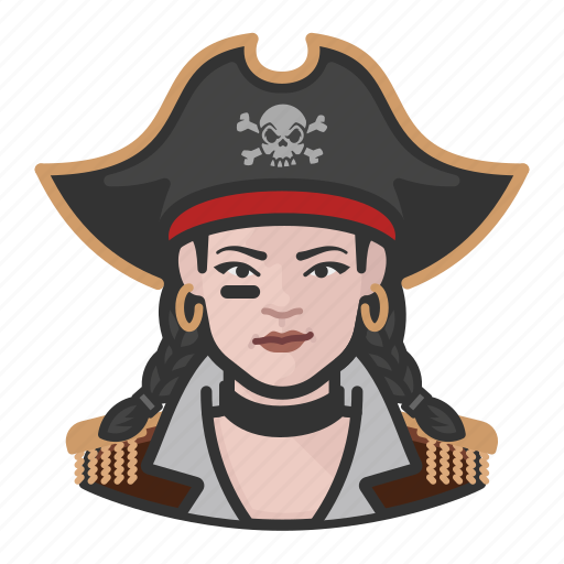 Avatar, caucasian, pirate, woman icon - Download on Iconfinder