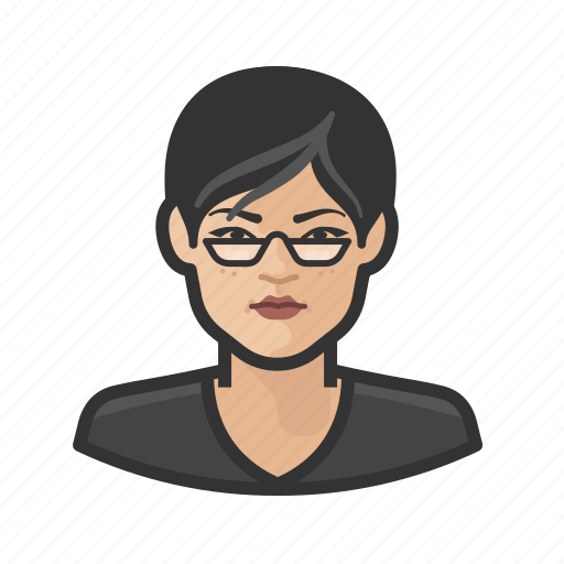 Age, aging, asian, avatar, female, middle icon - Download on Iconfinder