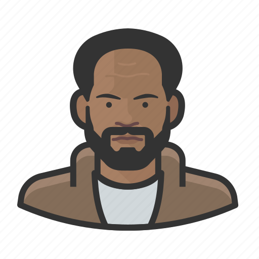 African, age, aging, avatar, male, middle icon - Download on Iconfinder