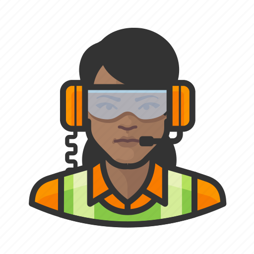 Airport, avatar, crew, female icon - Download on Iconfinder