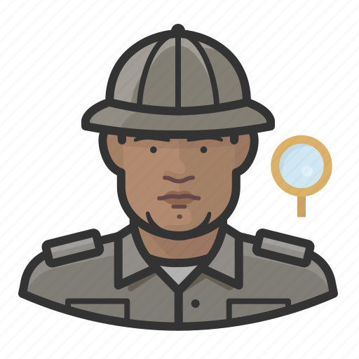 Anthropologist, avatar, face, male, man, person icon - Download on Iconfinder