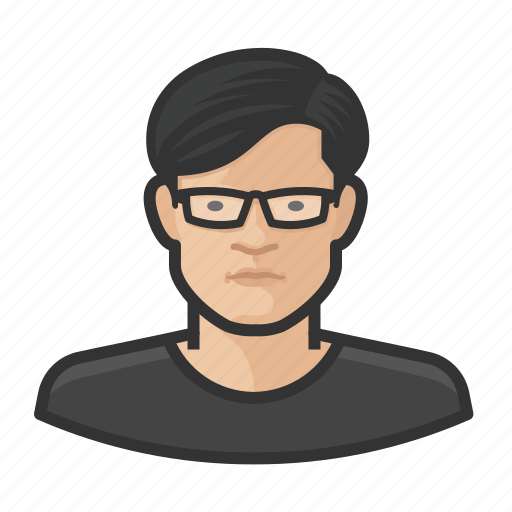 Asian, avatar, average, male, man, person icon - Download on Iconfinder
