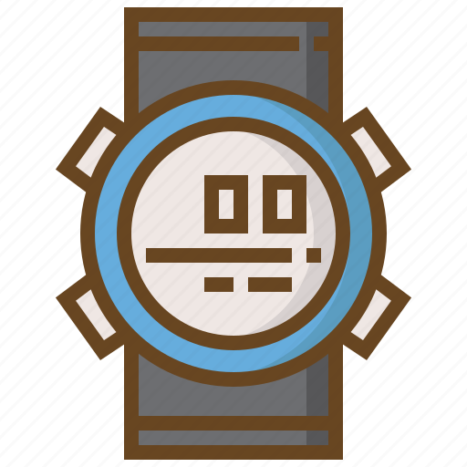 Clock, diving, marine, swimming, time, watch, watersport icon - Download on Iconfinder