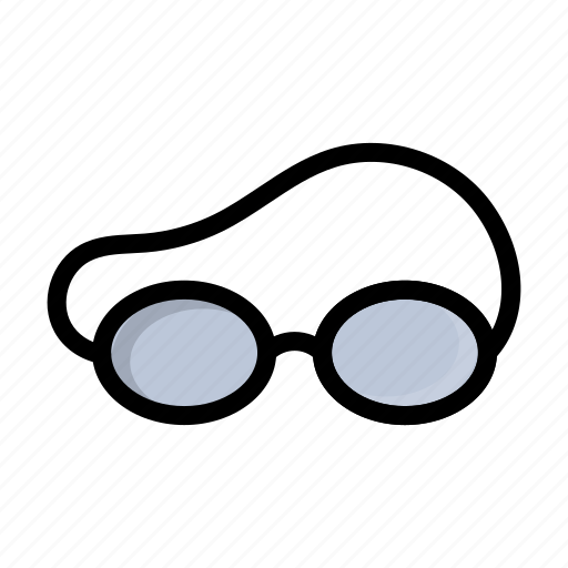 Swimming, diving, glasses, equipment, eyewear icon - Download on Iconfinder