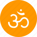 divine, hindu, holy, om, religion, sign 