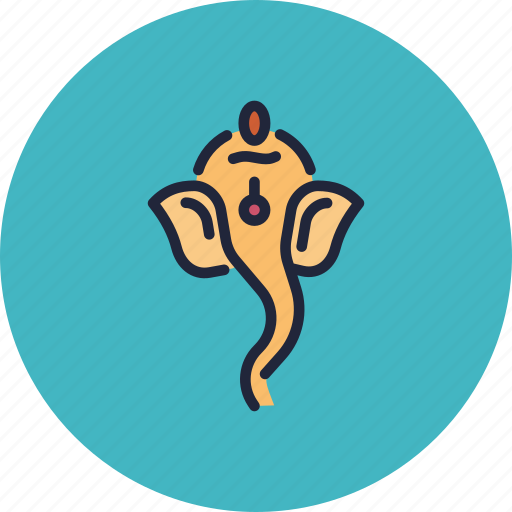 Deity, diwali, festival, ganesh, god, hindu, vinayak icon - Download on Iconfinder