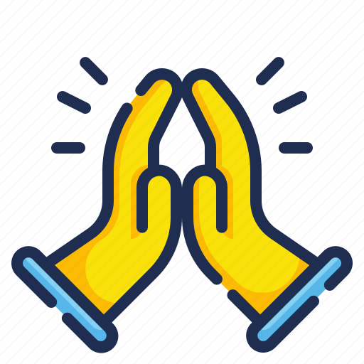 Cultures, gestures, hand, indian, pray, prayer, religion icon - Download on Iconfinder