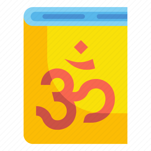 Book, cripture, cultures, diwali, education, hinduism, knowledge icon - Download on Iconfinder