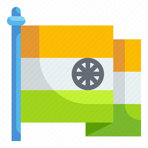 Country, flag, india, land, nation, national, tricolor icon - Download on Iconfinder