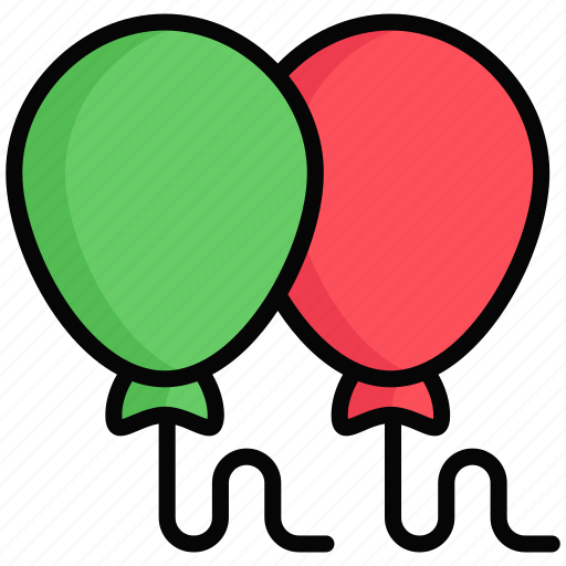 Balloons, celebration, party, decoration, balloon, birthday icon - Download on Iconfinder