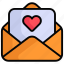 love letter, heart, letter, love-message, message, envelope, mail 