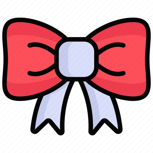 Bow tie, bow, ribbon bow, tie, fashion, bow ribbon, clothes icon - Download on Iconfinder