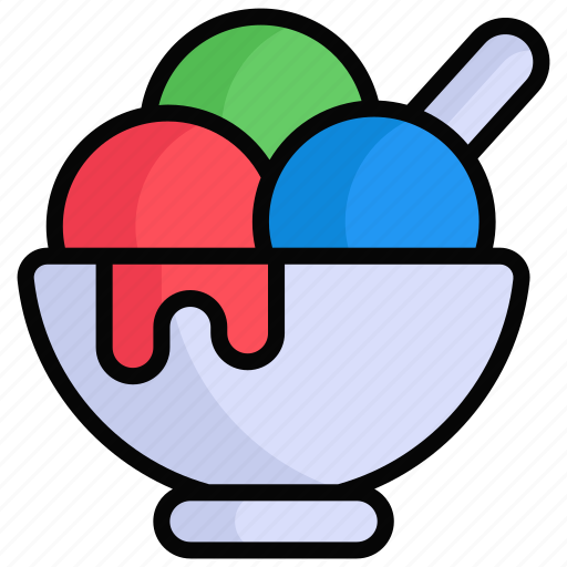 Ice cream cup, ice cream, frozen dessert, ice-cream, dessert, sweet, cup icon - Download on Iconfinder