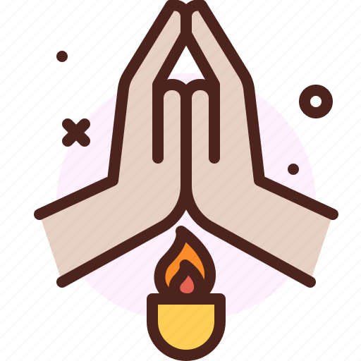 Worship, holiday, light, hinduism, buddhism icon - Download on Iconfinder