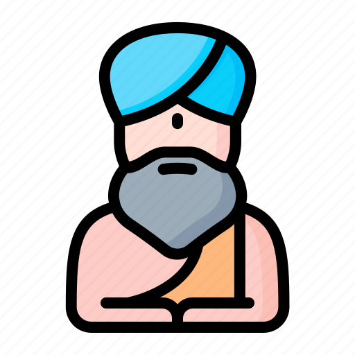 Ancient, guru, man, old, philosopher icon - Download on Iconfinder