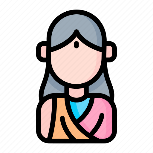 Avatar, female, indian, people, user icon - Download on Iconfinder