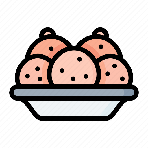 Laddu, ladoo, diwali, dessert, sweets icon - Download on Iconfinder