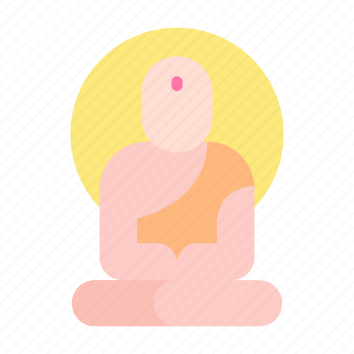 Buddha, india, landmark, statuemeditation, thailand icon - Download on Iconfinder