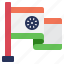 flag, india, avatar, country, location, national, nation, world, hindu 