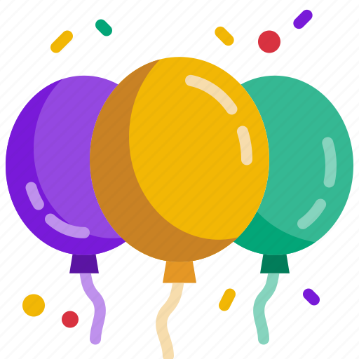 Balloon, birthday, party, celebration, balloons, decoration, festa icon - Download on Iconfinder