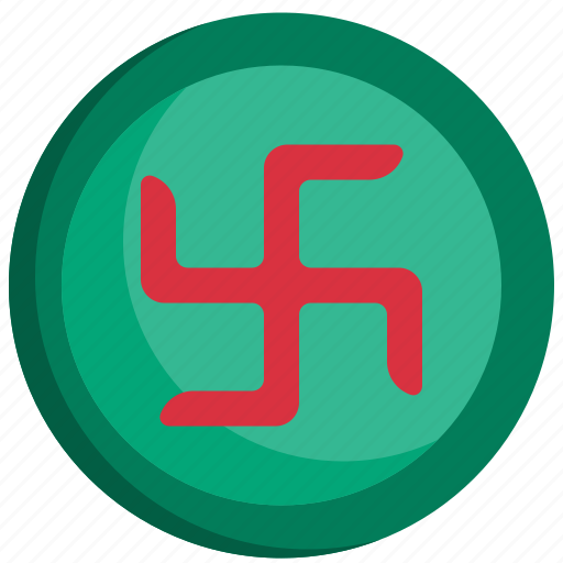 Hindu, spiritual, mandala, cultures, swastika, wellness, meditation icon - Download on Iconfinder