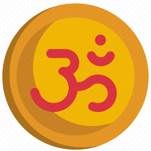 Om, hinduism, religion, buddhism, cultures, wellness, religious icon - Download on Iconfinder