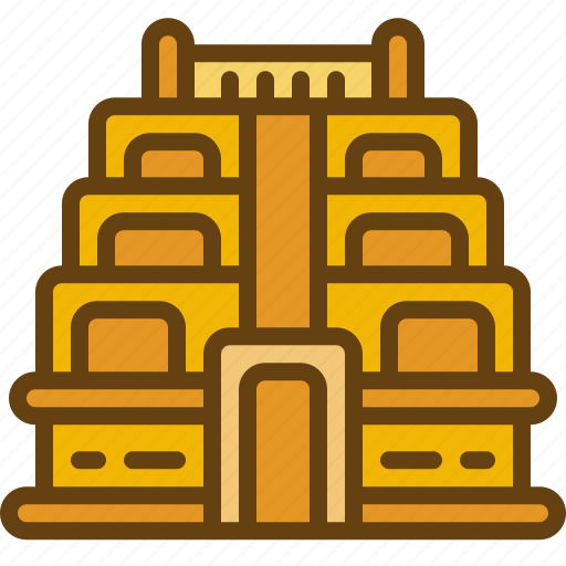 Temple, india, cultures, architecture, hinduism, landmark, pyramid icon - Download on Iconfinder