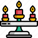 candelabra, cultures, candles, stand, light, jewish, religious 