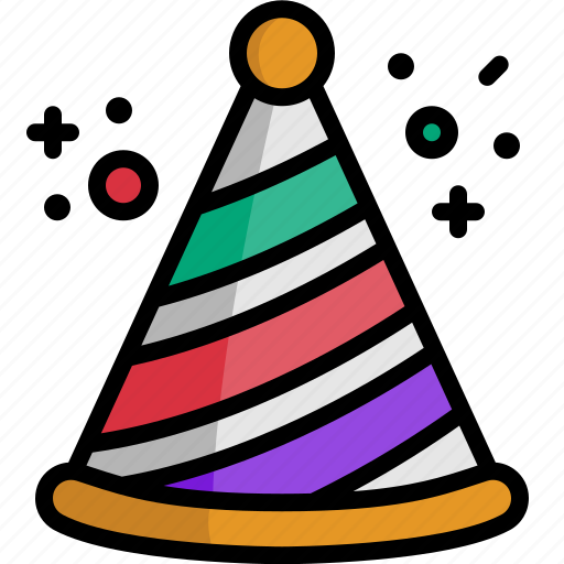Party, hat, birthday, costume, fun, festive icon - Download on Iconfinder