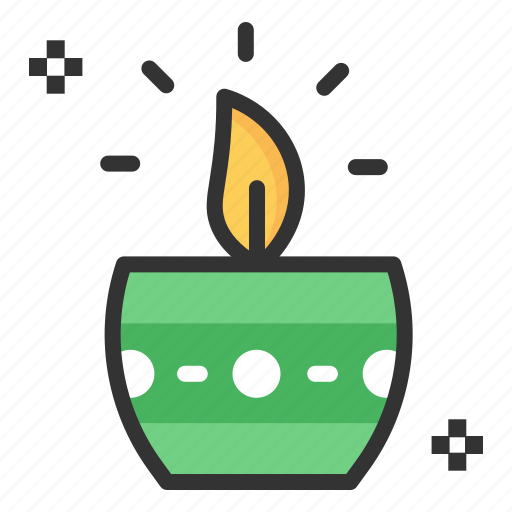 Candle, diwali, festival, festive, lamp icon - Download on Iconfinder